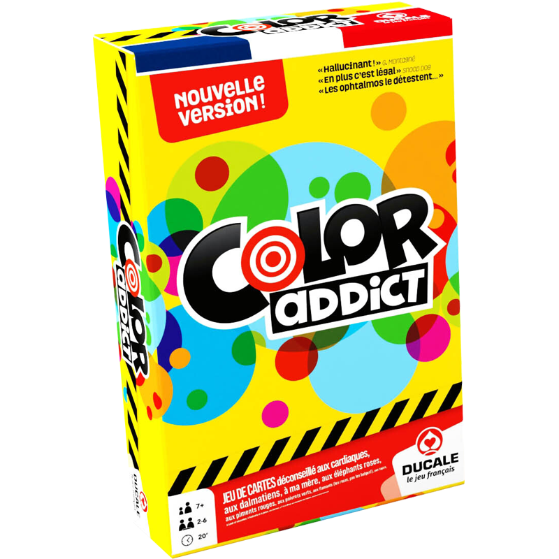 Color Addict nouvelle édition Cartamundi : King Jouet, Jeux de cartes  Cartamundi - Jeux de société
