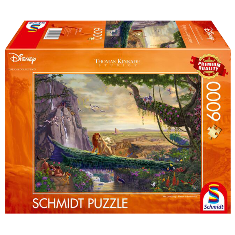Puzzle Disney Jumbo 1000 p. Le roi Lion - Jumbo